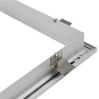 Sunlite 2' x 2' Aluminum Silver Troffer Fixture