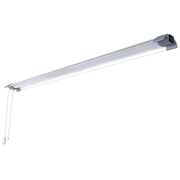 48" 42 watt 120 volt 4000K Cool White Frosted Polycarbonate Lens LED Shop Light