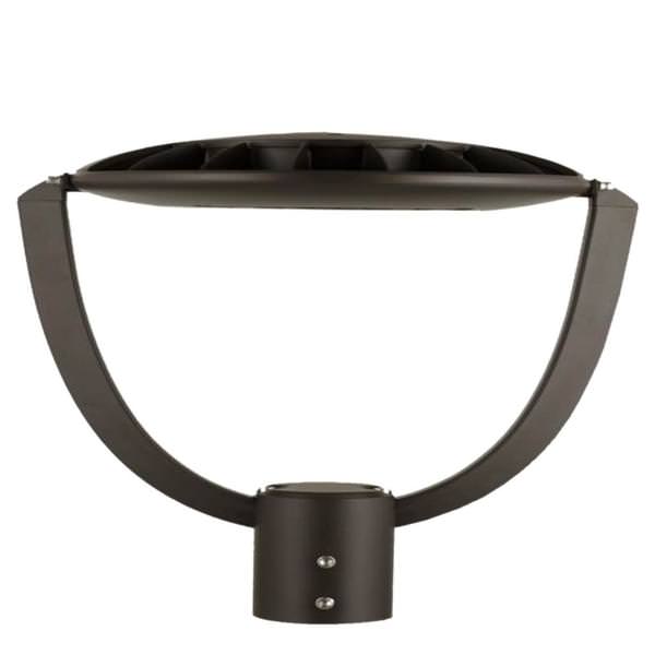 55 watt 120/277 volt Bronze LED Post Top Fixture
