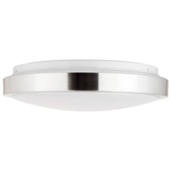 15 watt 120 volt Brushed Nickel CCT Selectable LED Light Fixture