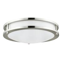 Sunlite 28 watt 120 volt CCT Selectable Brushed Nickel Indoor LED Flush Mount Fixture
