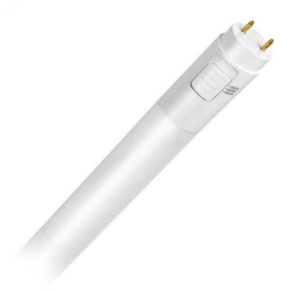 3' 12 watt 120/277 volt T8 Medium Bi-Pin Base CCT Selectable Frosted LED Light Bulb