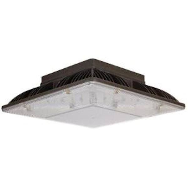 85 watt 120/277 volt 5000K Daylight Bronze LED Light Fixture
