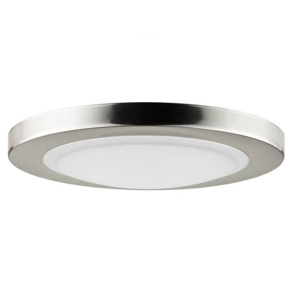 15 watt 120 volt Brushed Nickel LED Light Fixture