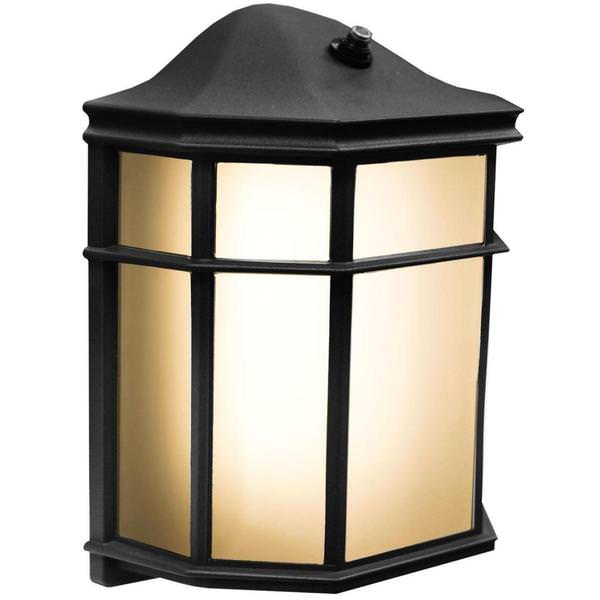 1 Lamp 12 watt 120 volt Black LED Fixture