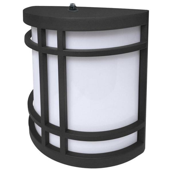 1 Lamp 12 watt 120 volt Black LED Fixture