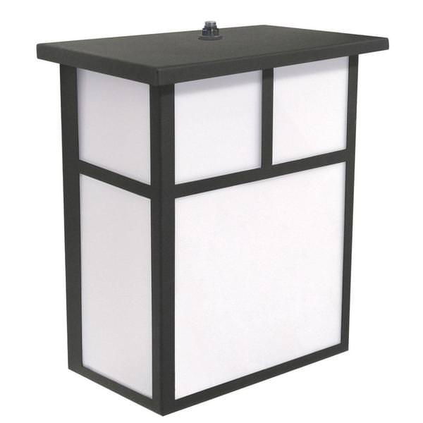 1 Lamp 12 watt 120 volt Black LED Fixture