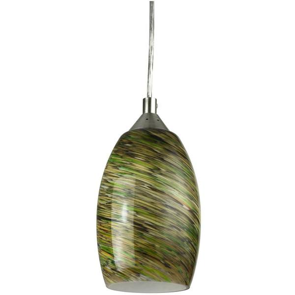 9 watt 120 volt Decorative Glass LED Pendant Light