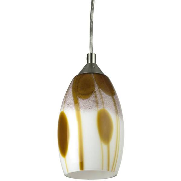 9 watt 120 volt Decorative Glass LED Pendant Light