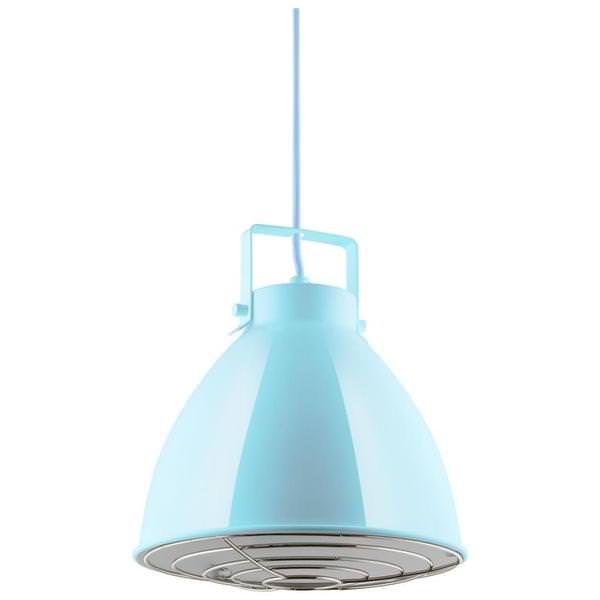 1 Lamp 60 watt 120 volt Medium Screw Baby Blue Pendant Fixture