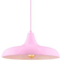 Sunlite 1 Lamp 60 watt 120 volt Medium Screw Pink Pendant Fixture