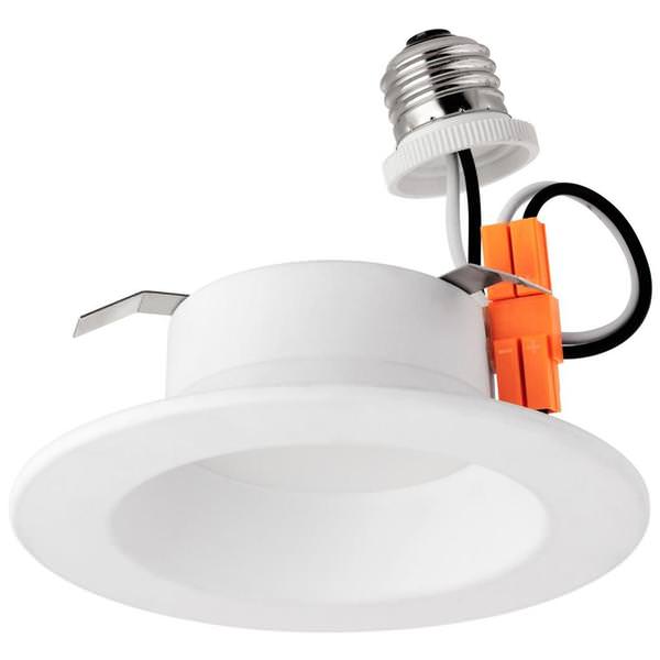4" 10 watt 120 volt White LED Retrofit