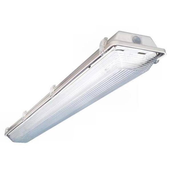 32 watt Multi-Volt 48" White Non-Dimmable Vapor Tight Fixture