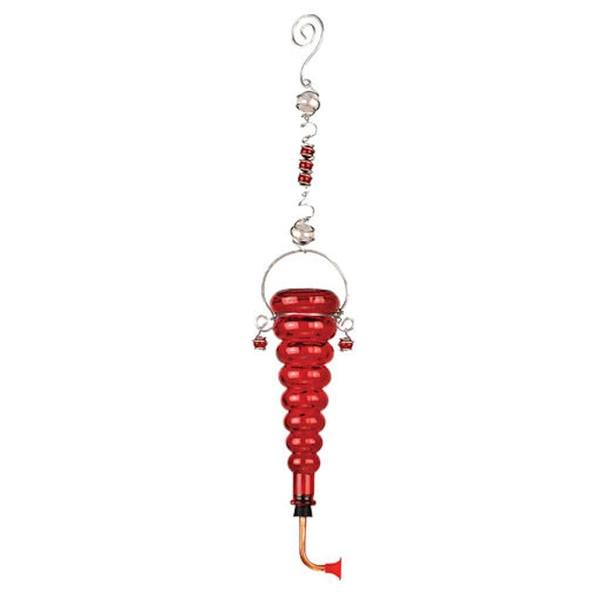26" Red Hummingbird Feeder