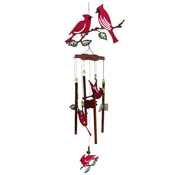 36" Cardinal Chime Wind Chime