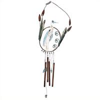View 18" Blue Heron Chime Wind Chime
