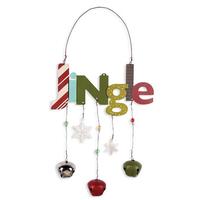Sunset Vista Designs 14.5" Christmas Jingle Chime Wind Chime