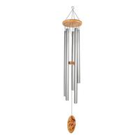 Sunset Vista Designs 44" Silver Chime Wind Chime