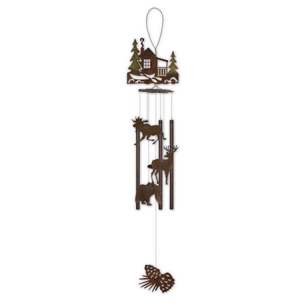 32" Forest Cabin Chime Wind Chime