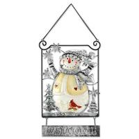 Sunset Vista Designs Hanging Snowman Sunset Vista Designs Wall Decor