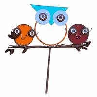 View Owl Sunset Vista Designs Stake
