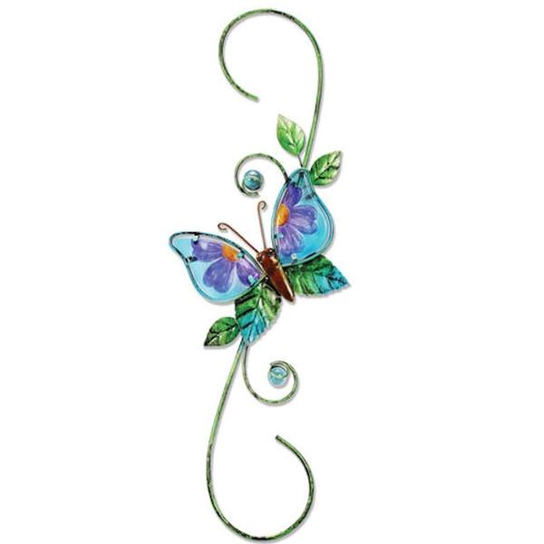 18" Multi-Color Decorative Butterfly Hook 