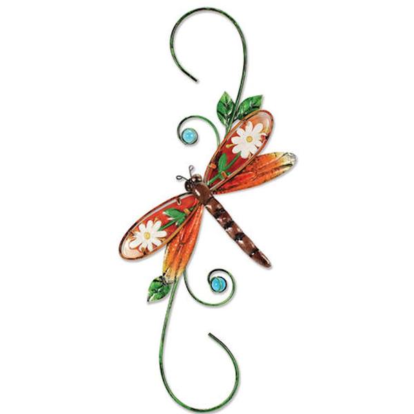 18" Multi-Color Decorative Dragonfly Hook 