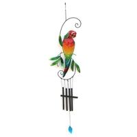 Sunset Vista Designs 39" Multi-Color Parrots Chime Wind Chime