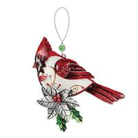 Sunset Vista Designs 10" Cardinal in Flight Ornament