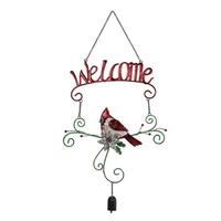 Sunset Vista Designs Cardinal Welcome Sign Sunset Vista Designs Wall Decor
