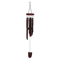 Sunset Vista Designs 35" Plum Bamboo Arch Bell Wind Chime
