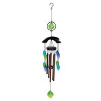 Sunset Vista Designs 35" Asian Glass Chime Wind Chime