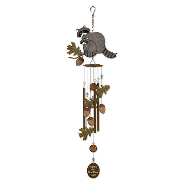 32.25" Babes Raccoon Chime Wind Chime