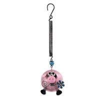 Sunset Vista Designs 11.25" Pink Pig Bouncy 