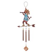 Sunset Vista Designs 22" Kokopelli Arrow Chime Wind Chime