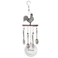 Sunset Vista Designs 25" Welcome Rooster Chime Wind Chime