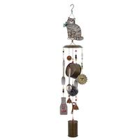 Sunset Vista Designs 40" Cat Chime Wind Chime