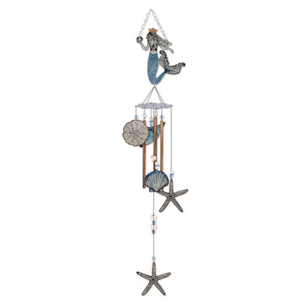 40" Mermaid Seashells Chime Wind Chime