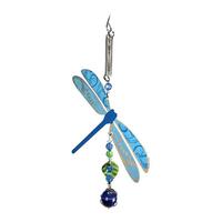 View 8" Blue Dragonfly Bouncy 