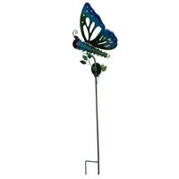 View Solar Butterfly Sunset Vista Designs Stake