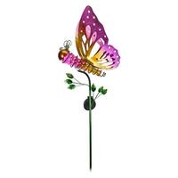 View Solar Butterfly Sunset Vista Designs Stake