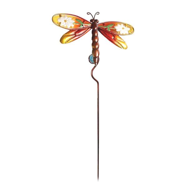 Dragonfly Sunset Vista Designs Stake