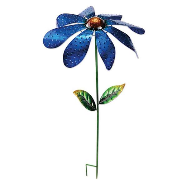 48" Daisy Blue Wind Spinner