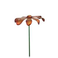Sunset Vista Designs 18" Daisy Orange Wind Spinner
