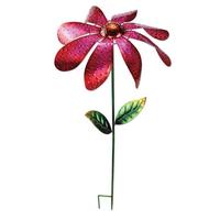 View 48" Daisy Pink Wind Spinner