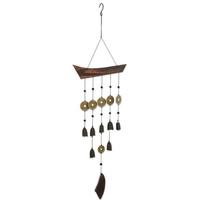 Sunset Vista Designs 27" Metal/Wood Tibetan Bells Wind Chime