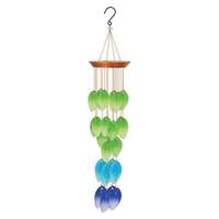 Sunset Vista Designs 17" Leaf Wind Chime