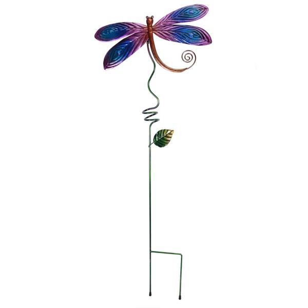 Dragonfly Sunset Vista Designs Stake