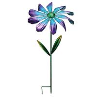 Sunset Vista Designs 44" Purple Flower Wind Spinner