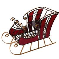 Sunset Vista Designs Red Sleigh Table Top Sunset Vista Designs Figurine